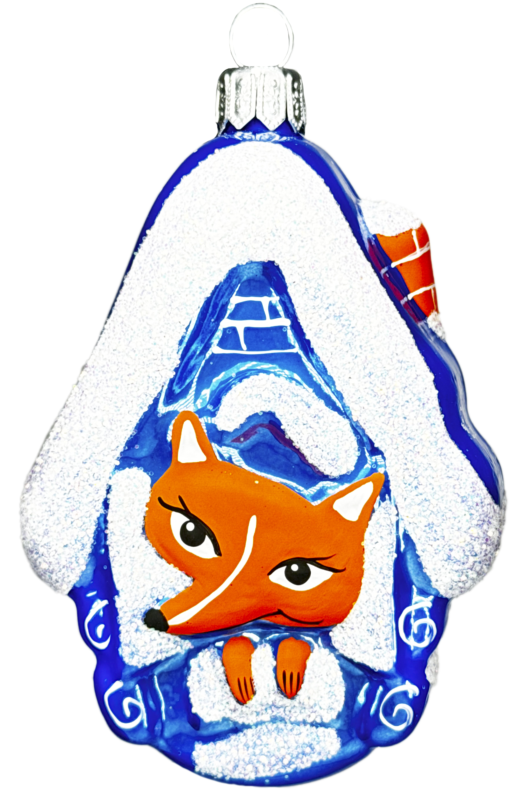 Елочная игрушка Домик лесной С913